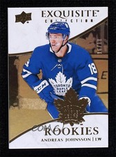 2018-19 Upper Deck Black Diamond Gold Spectrum 16/18 Andreas Johnsson #R-AJ 04y9