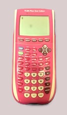 Texas Instruments TI-84 Plus Silver Edition Graphing Calculator. Pink