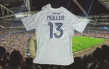MLS, adidas Muller # 13, Vancouver Whitecaps Jersey, SIZE youth Large, NEW TAG,