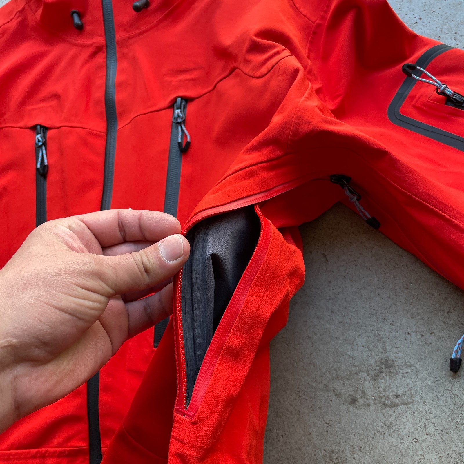 Obermeyer Capitol Shell Jacket Recco Tech Coat Me… - image 8