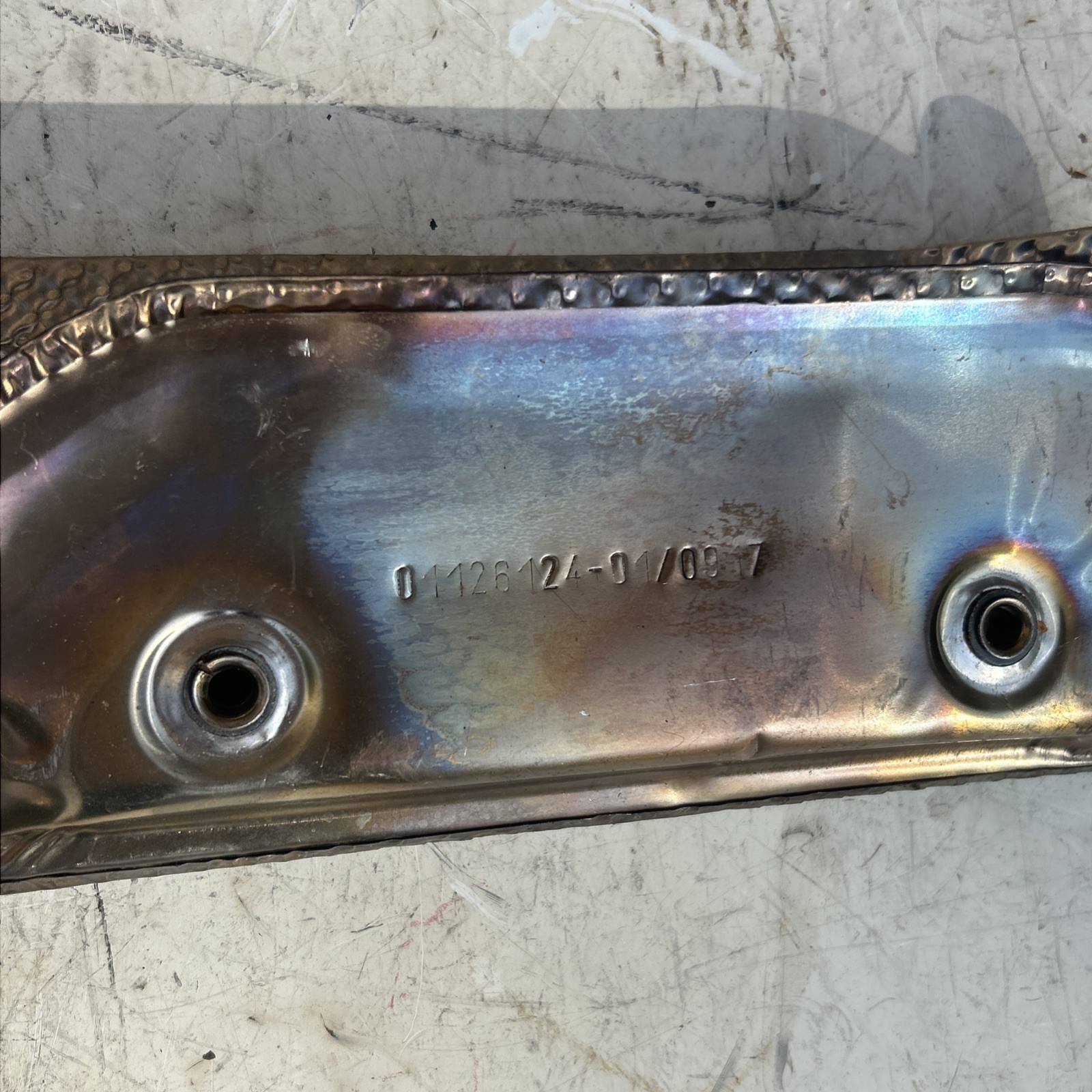 McLaren 570S Heat shield P/N 01126124