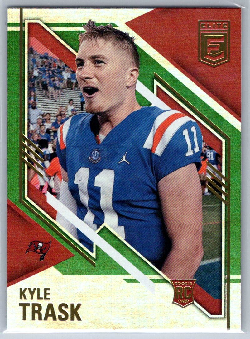2021 Donruss Elite Kyle Trask Green RC #183