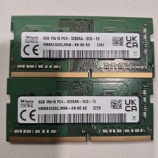 SK Hynix 16GB 2x8GB KIT DDR4 3200MHz PC4-25600 LAPTOP MEMORY RAM SODIMM