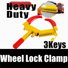 Wheel Lock Anti Theft Wheel Clamp 4 Mobility Scooter Disabled Bike CE ATV RV Car