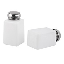 Esperimento laboratorio quadrata plastica contenitore per liquidi 200ml 2pz