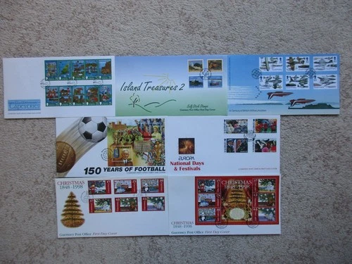 GUERNSEY - 1998 COLLECTION COMPLETE OF ALL 7 FIRST DAY COVERS, CAT £34+