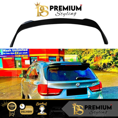 BMW X5 F15 X5M F85 M50D Glanz Schwarz Heck Dach Spoiler Kofferraum Flügel Lippe Body Kit