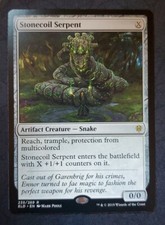 MTG - Stonecoil Serpent Regular Rare 235/269  Throne Of Eldraine