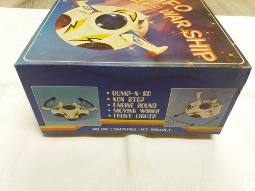 Ufo Space War Ship Vintage - Foto 3 di 7