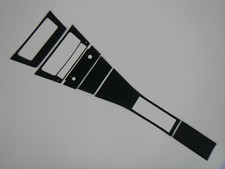 1963 Buick Riviera Black Vinyl Console Trim Kit 63 Riv Complete For Ac Non Ac