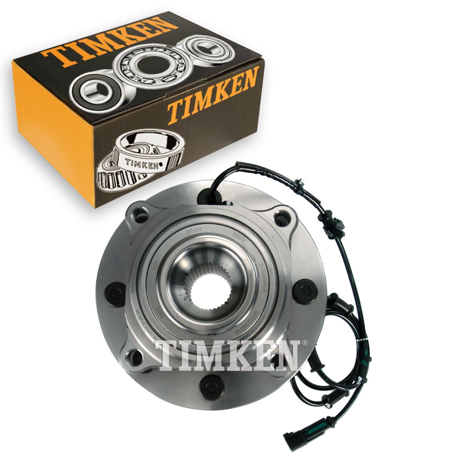Timken Front Wheel Bearing and Hub Assembly for 2011 Ram 3500 4WD