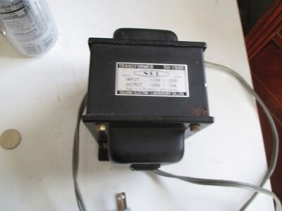 Sugano Electric Laboratory Co SU-1500 Transformer 110V to 100V, 15