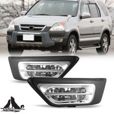 For 2002 2003 2004 Honda CRV CR-V Bumper Fog Lights Driving Lamp+Wiring+Switch