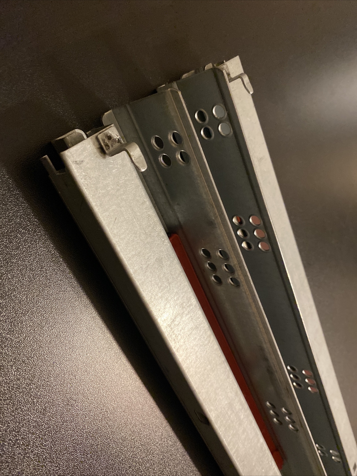 Pair of Drawer Slides, Hardware Resources USE58-500-18 500 Series - Left & Right