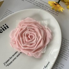 5x Semi-finished Multi-layer Flower Accessory Hairclip Costume Embellishment DIY