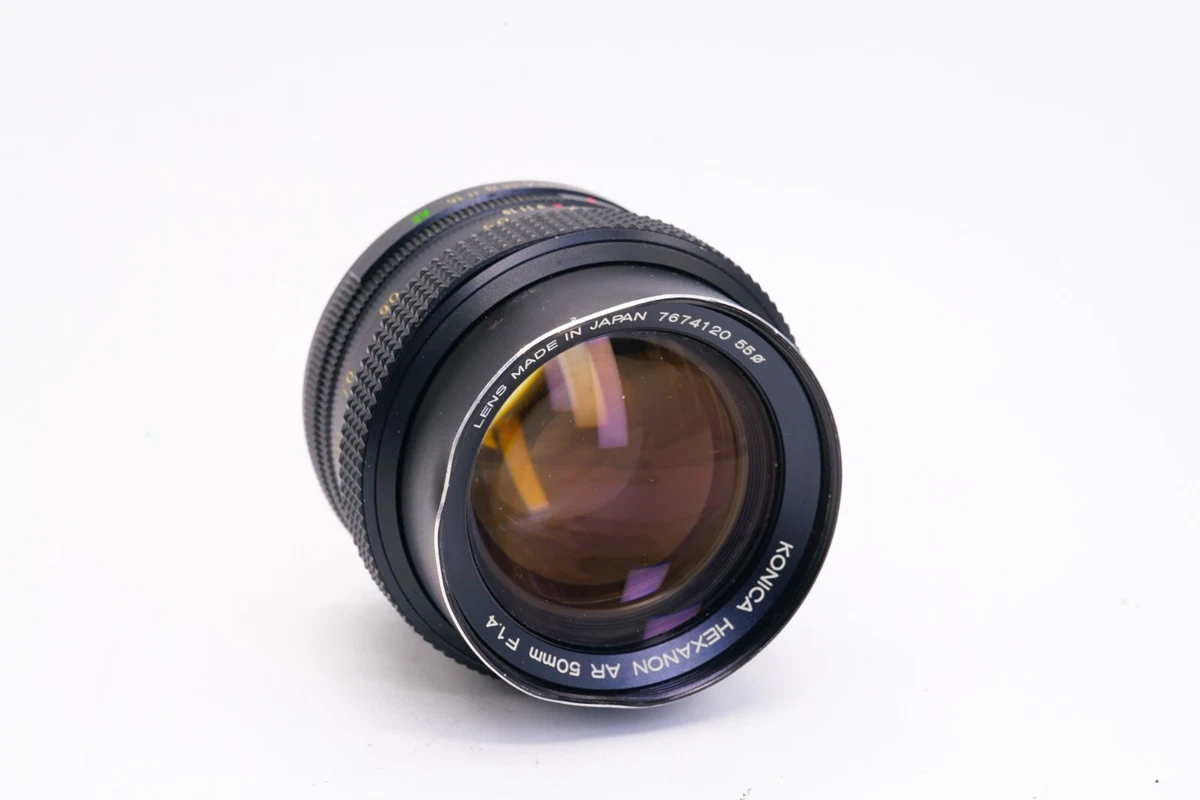 Konica Hexanon AR 50mm Focal Camera Lenses for sale | eBay