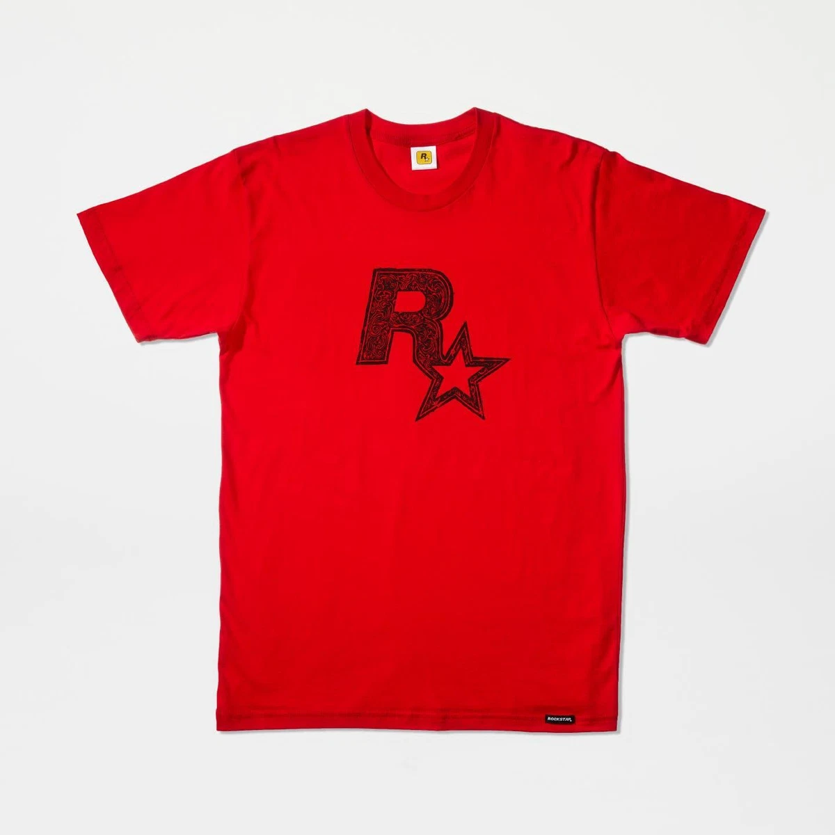 Official Rockstar Red T Shirt XL Red Rockstar Logo T Shirt