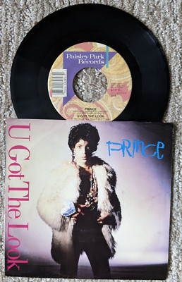 Prince 45 rpm: U Got The Look w/ Pic Sleeve - Paisley Park 7-28289 TESTED