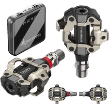 Favero ASSIOMA PRO MX-1 Power Meter Pedals with Power Bank Bundle