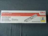 Oki Tonerkartusche Gelb 44250721, 2.500 Seiten, FüR C110, C130, MC160