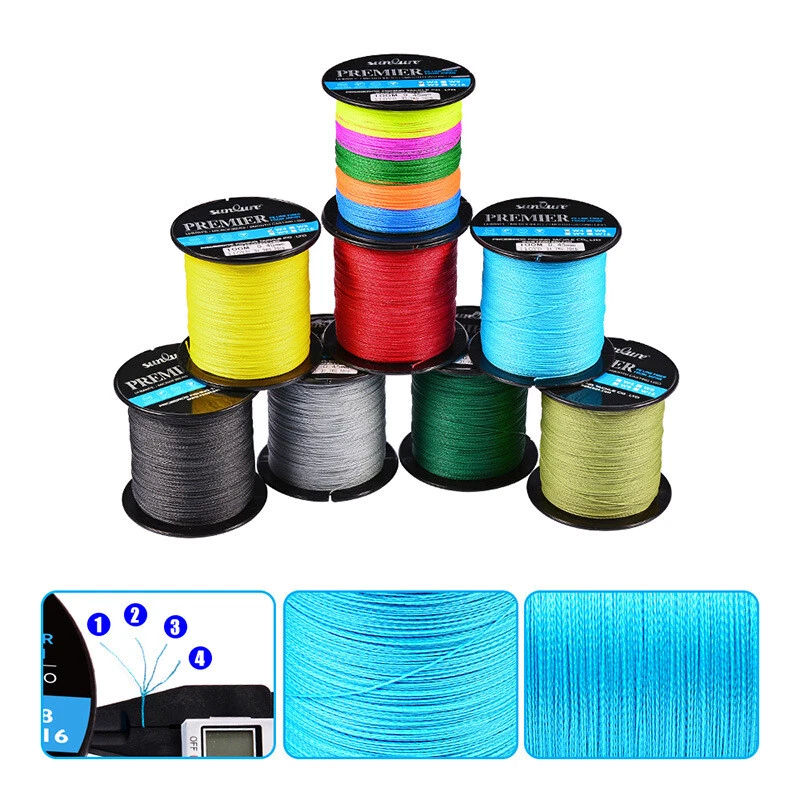 HKAA Fishing Line Bulk Spool 100m 6LB-100LB Super Strong Pull Sea