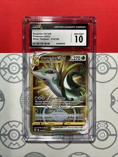 Serperior VSTAR graded CGC 10 for sale on eBay
