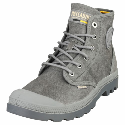 Palladium Pampa Hi Wax Unisex Metal Stivali Casuale - 44 EU | eBay