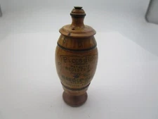 Antique Mechanical Wooden Piccadilly Needle Case Dispencer