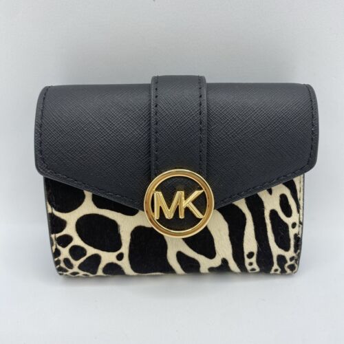 NWT Michael Kors Women's Wallet Carmen Medium Flap Bifold - Picture 13 of 33
