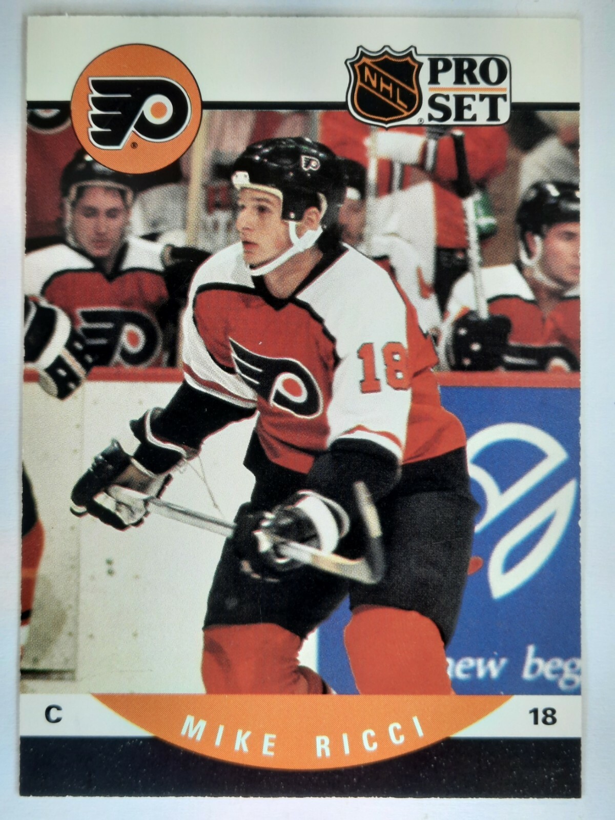1990-91 Pro Set #631 Mike Ricci Rookie Card | eBay