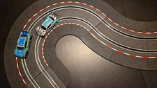 Randstreifen für Carrera GO!!! Digital 143 - 50mm  - Schwarz + Sandesign3d +