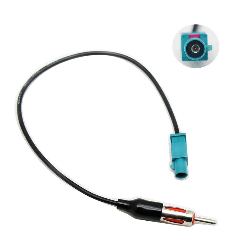 Radio Antenna Adapter | Compatible With Dodge Ram, Jeep Wrangler, Mercedes C-Class, BMW & More | Aftermarket Stereo Antenna Connector Cable