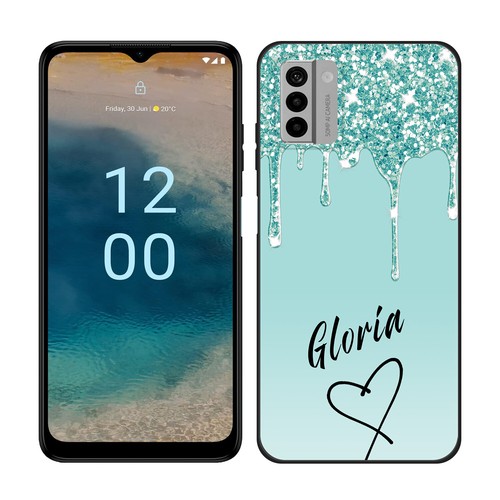 Pretty Personalised Phone Case Silicone Cover For Nokia C210 G310 C300 G400 C110 - Photo 42 sur 58