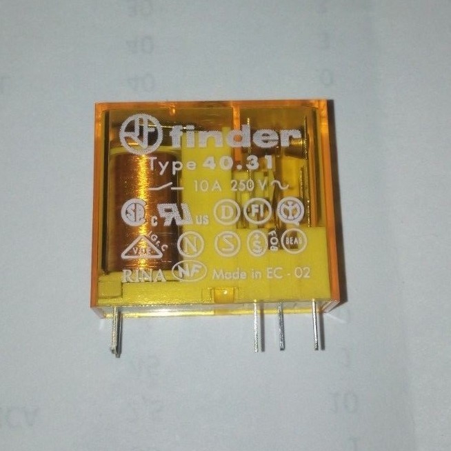 FINDER 405280240000 - Mini Rele Per Circuito Stampato/Innesto 8A 24V