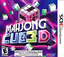 Mahjong Cub3d (Nintendo 3DS, 2011)