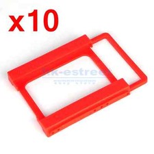 10pc 2.5" to 3.5" Bay SSD Flex Hard Drive HDD Mounting Bracket Adapter Dock/Tray