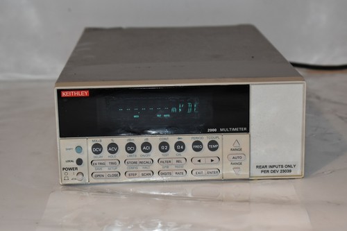 ^^ KEITHLEY 2000 6.5 Zahl Multimeter (YD17) - Bild 2 von 5