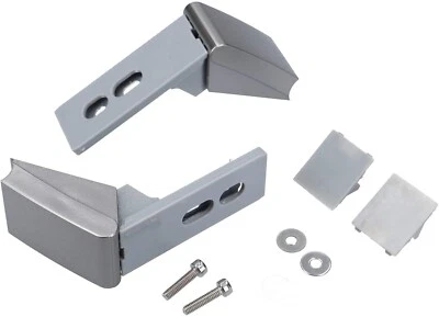 EUROSTORE07 SUPPORTI MANIGLIA CERNIERE PORTA FRIGORIFERO LIEBHERR 9590178 om. 2 PZ MF 6