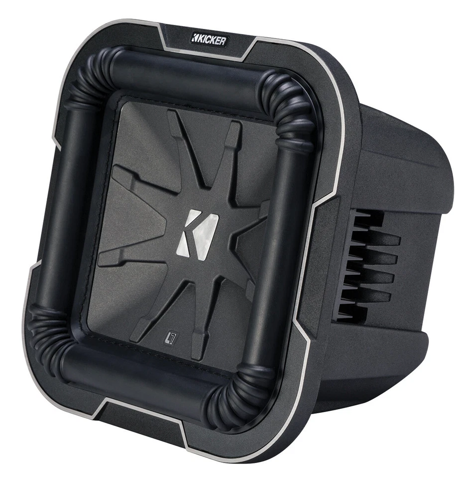 Kicker L7-84 20 cm (8") Square-Subwoofer 2 x 4 Ohm 500 WRMS UVP: 299.-€ - Bild 3 von 4