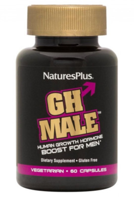 Nature's Plus GH Male Hormone Boost For Men 60 Caps New Sealed -  FRESH