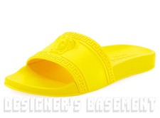 yellow mens slides