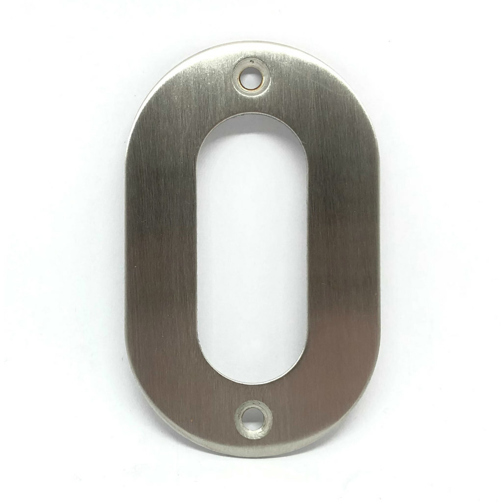 Solid STAINLESS STEEL Door Numbers 100mm 4" High Modern House Metal