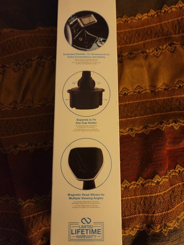 Naztech MagBuddy Car Cup Holder Magnetic Universal Smartphone Mount - Black - Picture 2 of 3