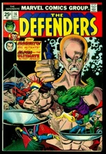 Marvel Comics The DEFENDERS #16 Dr Strange Hulk Sub-Mariner Magneto VFN/NM 9.0