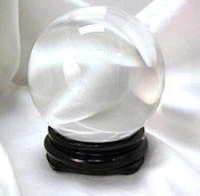 Clear 50mm Crystal Ball with Stand 