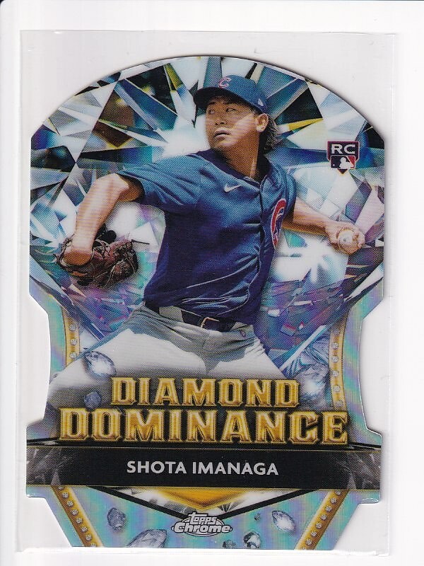 2024 Topps Chrome Update Shota Imanaga Diamond Dominance SP RC Cubs