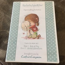 Rachelle Anne Miller double Cd Rom Crafters Companion Cute Children