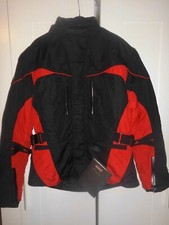 Herren MQP Textil Motorradjacke mit Protektoren, Innenjacke, Membran Gr.  S