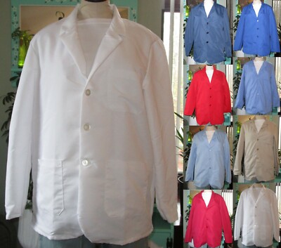 Best Medical Staff L/S Woman Lab Coat 3 Pocket 30'' Length Sizes XS - 7X (32-66)