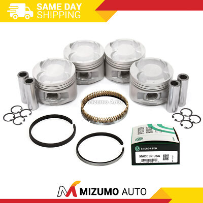 Pistons w/ Rings fit 90-95 Toyota Celica MR2 Turbo 2.0 3SGTE